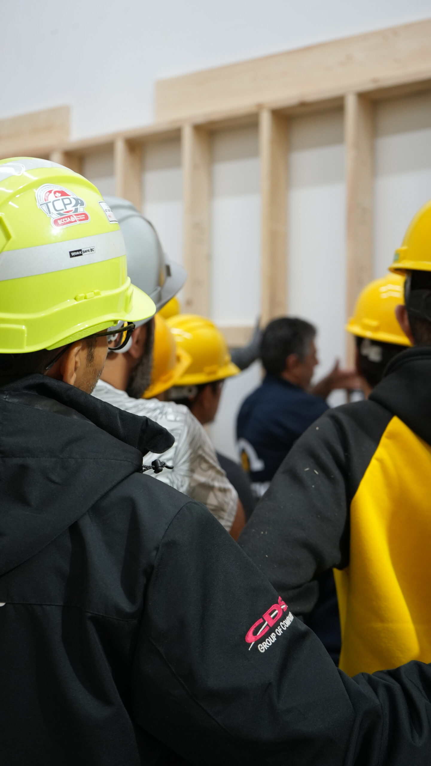 Instructor demonstrating technique